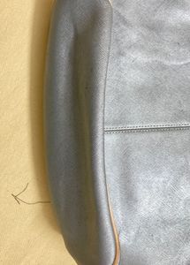 coach park metro baby blue tote purse