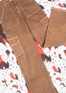 Brown Cargo Pants