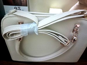 New From Box Lino Perros Off White Satchel Handbag