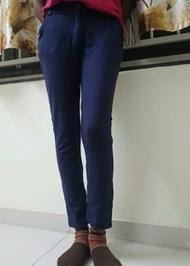 Blue Formal Pants