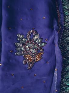 Saree With Unstitched Blouse..