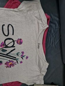 Graphic Print Tee &amp; Shorts Set