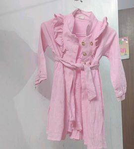 Cute Pink Girls Dress