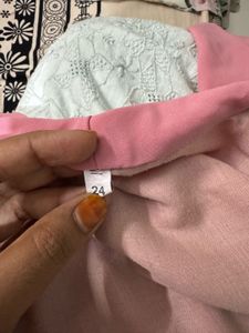 Frill Frock With Shrug