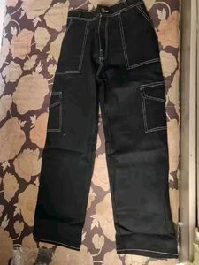 Black Cargo Pants