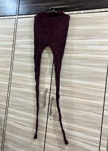 Maroon Leggings