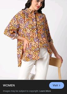 Oversized Shirt For Women