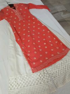 Elegant Ethnic Kurta and Plaso Set  🎀 ✨️