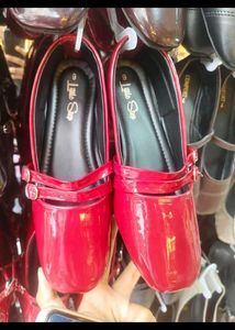 Red Patent Leather Mary Janes