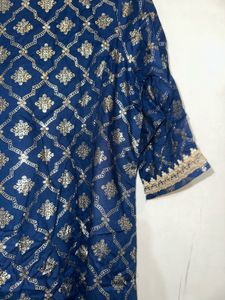 Elegant Blue Kurta Set