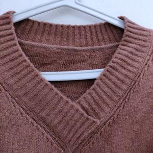 Mauve Woolen Pullover
