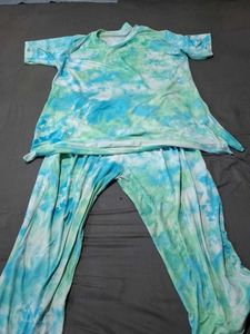 Tie-Dye Pajama Set