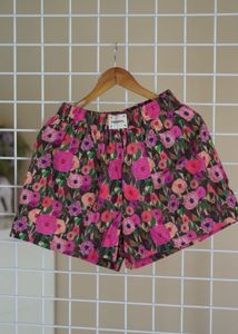Floral Print Shorts New