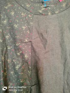 Floral Print Dress winter wear