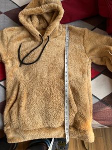 Girls fur hoodie used few times