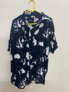 Zudio Black Casual Summer Shirt