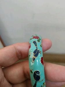 Floral Bangle Bracelet