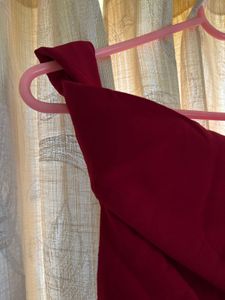 Mango Red Asymmetric Dress