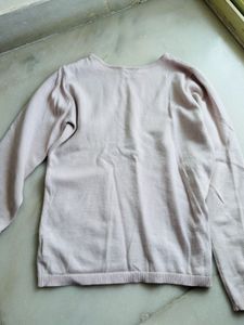 Pink Long Sleeve Sweater