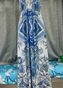 Boho Chic Paisley Maxi Dress