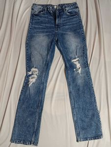 Ripped Denim Jeans