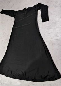 Simple Daily Wear Black Abaya, Burkha For Women