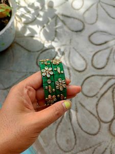 Silk thread bangles
