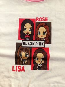 Y2k BlackPink Aesthetic Kpop Crop Top Merch