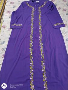 Color Abayaa With Embroidery New