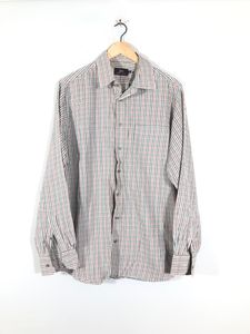 Off White Checked Shirt(Men’s)