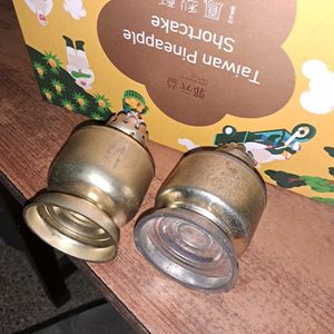 Vintage Oil Lamps (Pair)