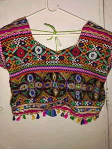 White Blouse Glass Work
