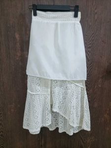 High-Low Midi Skirt