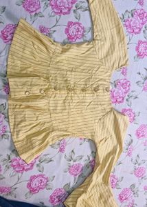 Striped Yellow Top