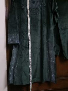 Elegant Green Velvet kort  Set