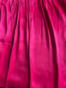 Hot Pink Party Top From Zara