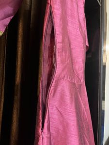 Elegant Pink Ethnic Gown