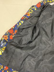 Multicoloured Unique Floral Blazer