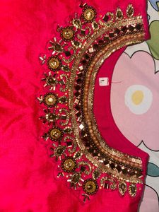 Rose Pink Indo Western Lehenga