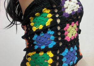 Crochet Tie Square Top
