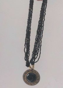 Black Beaded Necklaces