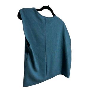 Zara Assymetrical Blue Blouse