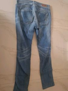 Ripped Flare Jeans