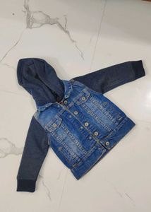 Hooded Denim Jacket