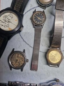 not working 7 pcs lotVintage Watch Collection
