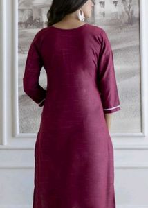 Elegant Maroon Kurta