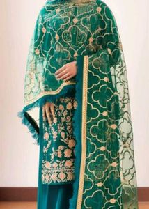 Pakistani Lawn Suit 3pcs - Fix Price