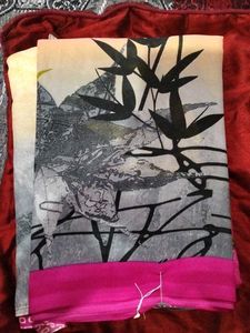 Abstract Botanical Print Fabric
