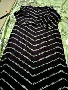 Black Embroidered Kurti