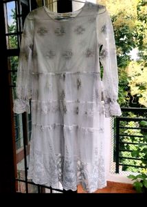 Beautiful Silver Grey Dress